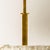 Metal Large Glass and Brass Pendant Light by Doria Leuchten, 1970s For Sale - Image 7 of 18