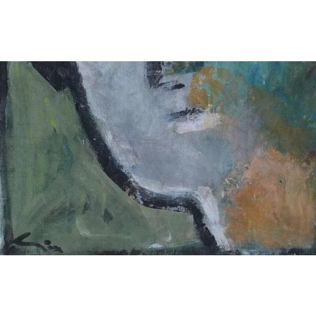 Florentine Artist, Echoes of the Atelier III, 1980s-1990s, Acrylic Painting, Framed For Sale - Image 9 of 11