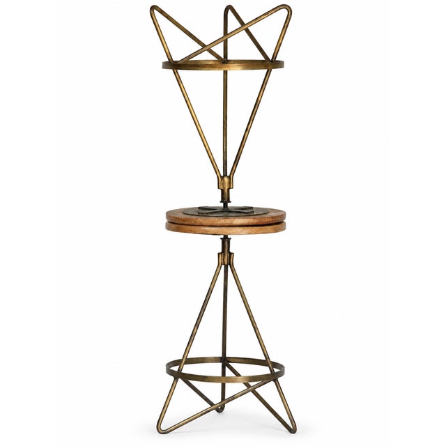 2000 - 2009 Pr. Vintage Bar Stools For Sale - Image 5 of 10