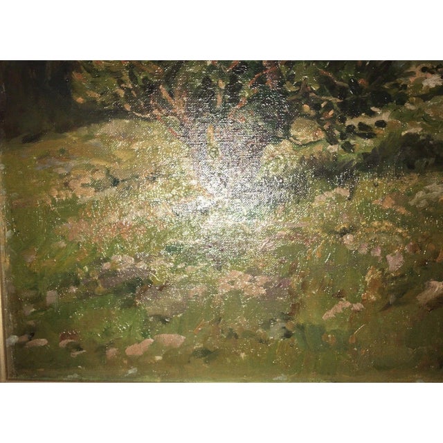 Schmidt Nielsen, Hilly Landscape, 1925, Oil on Canvas For Sale - Image 7 of 13