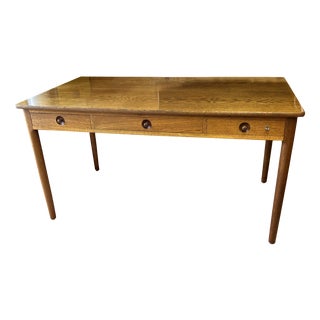Oak Desk by Hans Wegner for Andreas Tuck, 1950s For Sale
