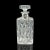 English Vintage Silver Collared Spirit Decanter, English, Crystal, Whiskey, Hallmarked For Sale - Image 3 of 12