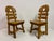 Vintage Brutalist Fish Bone Dining Chairs in Oak, 1970s, Set of 6 For Sale - Image 11 of 18