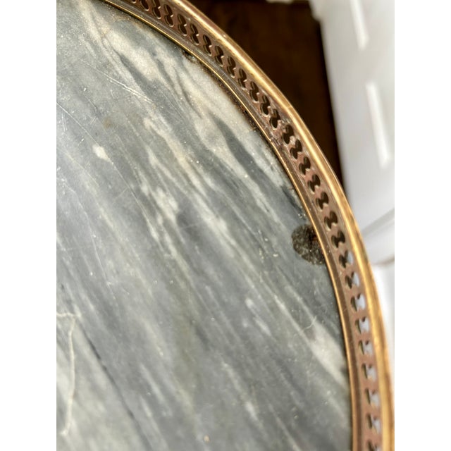 French Louis XVI Style Bouillotte Table For Sale In Kansas City - Image 6 of 11