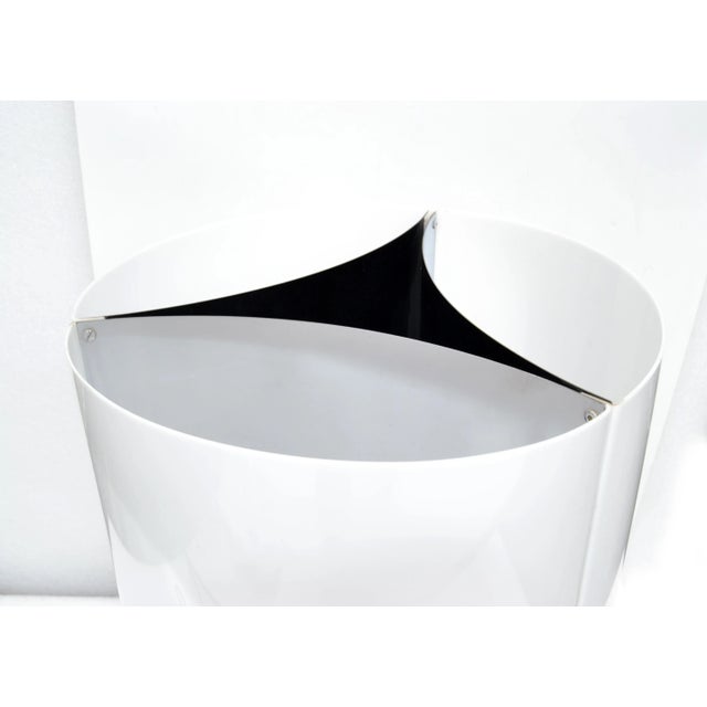 1960s 1965 Arteluce Large Chrome & Acrylic Table Lamp by Massimo Vignelli Italy For Sale - Image 5 of 13