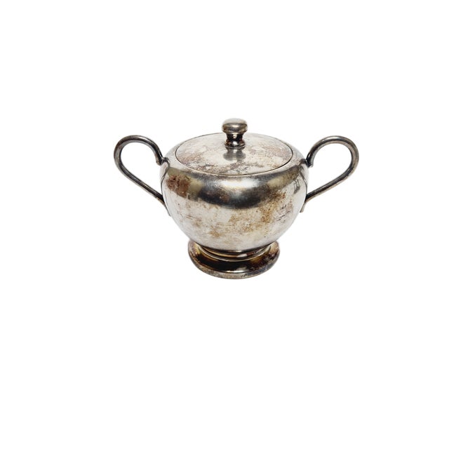 Postmodern Art Deco Sugar Bowl from Hefra, Poland, 1970s For Sale - Image 3 of 9