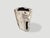 Andrianna Shamaris Abstract High Quality Petrified Wood Side Table For Sale - Image 4 of 5