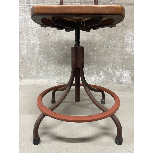 Vintage 1930’s Western Electric 4a Operator’s Chair For Sale - Image 13 of 14