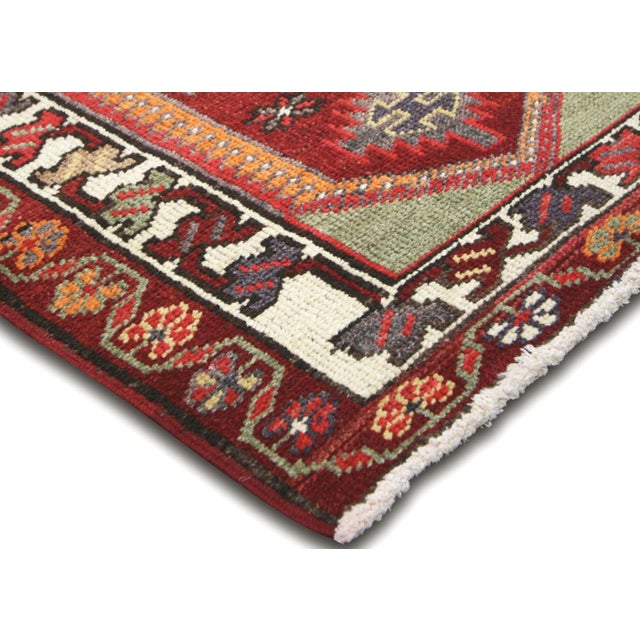Traditional 1960s Turkish Oushak Runner For Sale - Image 3 of 6