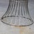 Mid-20th Century MCM Stool Manner of Warren Platner Chrome Wire Base and Black Vinyl Seat For Sale - Image 11 of 18