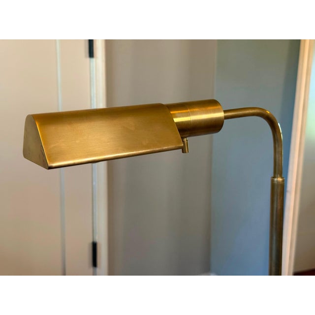 Contemporary Hand Craft Brass Floor Lamp by Ian Fowler For Sale - Image 3 of 8