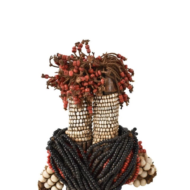 The Fali people of Northern Cameroon create beaded fertility dolls that hold deep cultural significance. Crafted by...