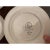 Cream Mid 20th Century 22k Dessert Plates by Edwin M Knowles China Co- Set of 4 For Sale - Image 8 of 8