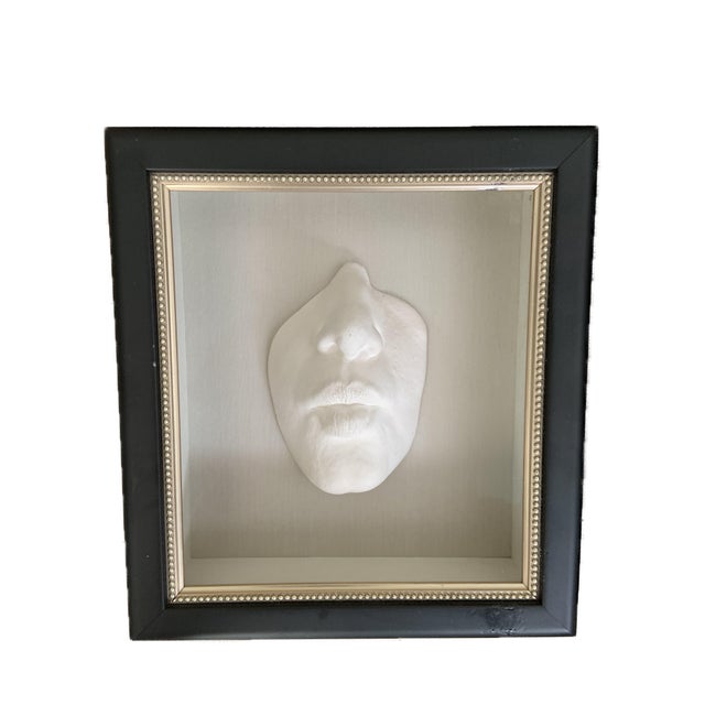 Set of 4 Orig Marc Sijan Signed Faces Realism Sculpture Expressions Hanging Art For Sale - Image 6 of 14