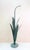 Vintage Painted Metal Daffodil Floor Lamp, England, 1920s For Sale - Image 4 of 7