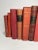 Traditional Red Gilded Spines Vintage Book Set- 12 Pieces For Sale - Image 3 of 4