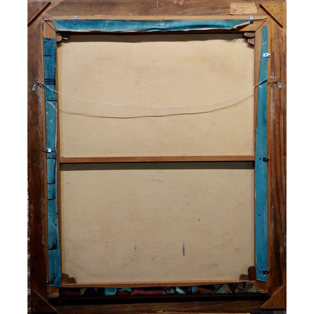 Robert Aaron Frame -Bottle of Wine & Flowers by the Window -Oil Painting For Sale - Image 10 of 11