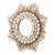 A French Giltwood Round Mirror, in the Manner of Line Vautrin, C 1960. For Sale