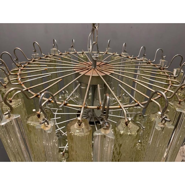 Large Murano Glass Chandelier by Paolo Venini, 1970s For Sale - Image 12 of 18