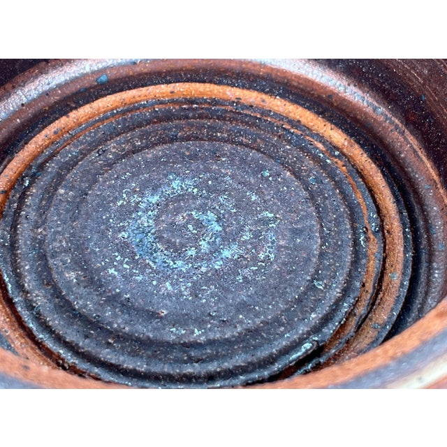 Mid-Century Modern Danish Studio Pottery Bowl by Tue Poulsen for Tue Keramik, 1960s For Sale - Image 12 of 15