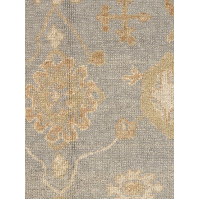 Traditional Classic Style Oushak Rug 9' X 13' For Sale - Image 3 of 8