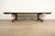 Wood R. J. Horner Style Monumental Antique American Empire Mahogany Split Pedestal Extension Dining Table With Eight Leaves, Newly Refinished For Sale - Image 7 of 14