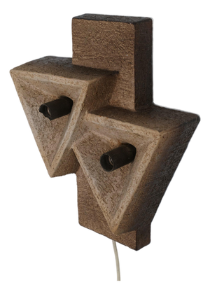 Dutch Ceramic Wall Sconce, 1960s