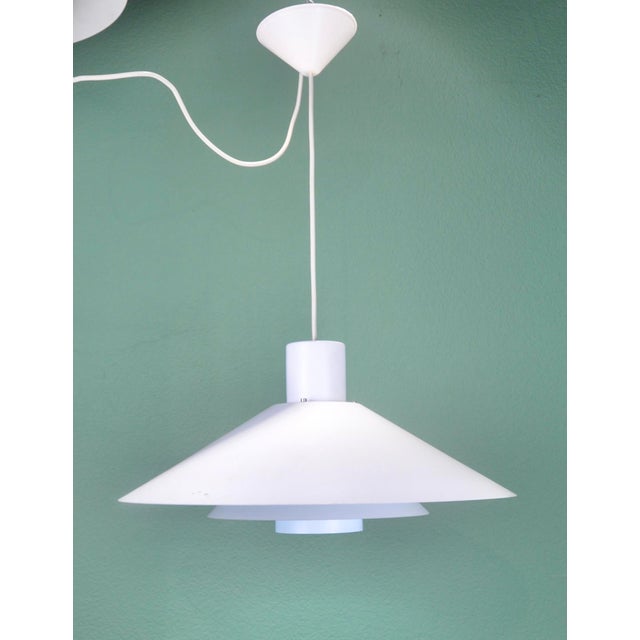Danish Trapez Lamp by Christian Hvidt for Nordisk Solar, 1970s For Sale - Image 9 of 14
