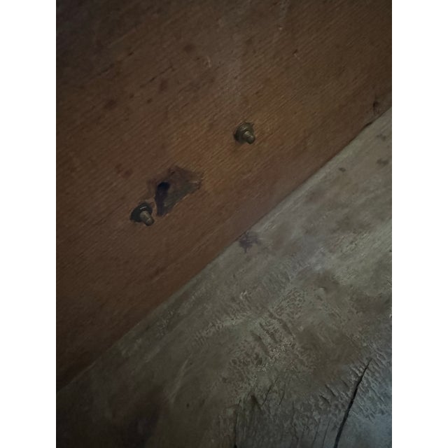 Brass Early 19th Century American Pennsylvania Pine Chest of Drawers For Sale - Image 8 of 12