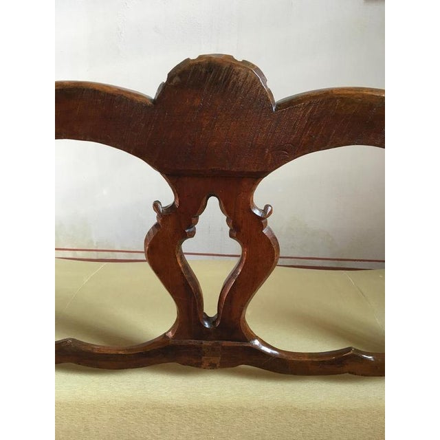 Mid-18th Century Baroque Wooden Sofa, Venice, Italy, 1750s For Sale - Image 15 of 17