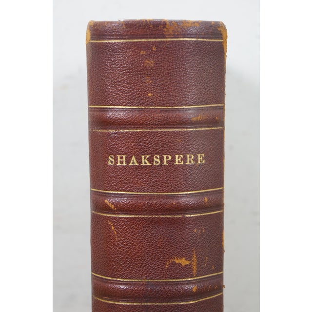 Antique Works of Shakespeare Imperial Edition Vol II Charles Knight Virtue For Sale - Image 6 of 16
