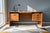 1960s Danish Teak Executive Desk With Floating Cabinets For Sale - Image 9 of 15