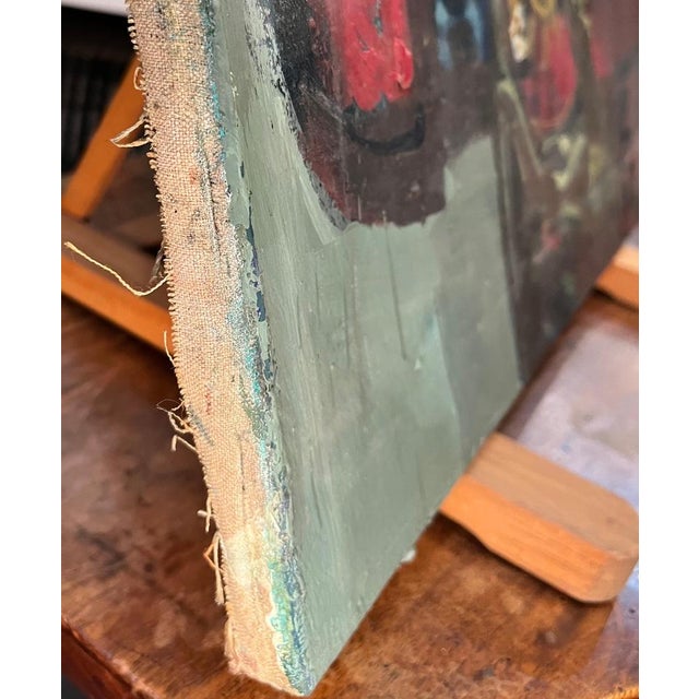 Frank Chabry, The Initiate, Oil on Canvas For Sale - Image 7 of 10