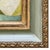 2020s Contemporary Abstract Oil Painting in Vintage Greige Painted Frame For Sale - Image 5 of 6