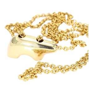 Designer 18k Yellow Gold Bear Pendant & Chain From "The Golden Bear" in Colorado