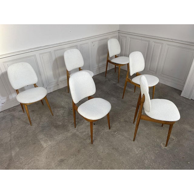 Baumann Pegasus Chairs, 1950s, Set of 6 For Sale - Image 4 of 9