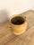 Antique golden yellow glazed terra cotta confit pots from Southwest France. These 19th century vessels once preserved...
