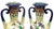 Art Nouveau Amphora Vases from Longchamp, 1900s, Set of 2 For Sale - Image 15 of 16
