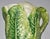 1970s Majolica Green White Cauliflower Ceramic Pitcher Italy Mark Lord & Taylor For Sale - Image 12 of 15