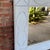 Late 20th Century Late 20th Century Palm Beach Regency Light Blue Whicker Silver Studded Monumental Wall Mirror- Newly Painted For Sale - Image 5 of 12