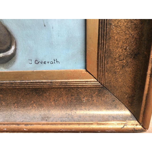 1970s Oil Painting on Canvas- Landscape by J. Overath For Sale - Image 5 of 18