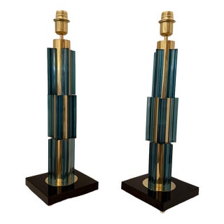 Lamps by Gino Cenedese, 1980, Set of 2 For Sale