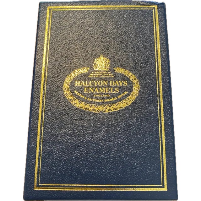 1980s 1980s Vintage Halcyon Days Enamel Box "For You" For Sale - Image 5 of 5