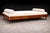 Giuseppe Scapinelli Floating Daybed in Solid Caviúna Wood With Off-White Alpaca Bouclé Upholstery, Brazil, 1950s For Sale - Image 9 of 17