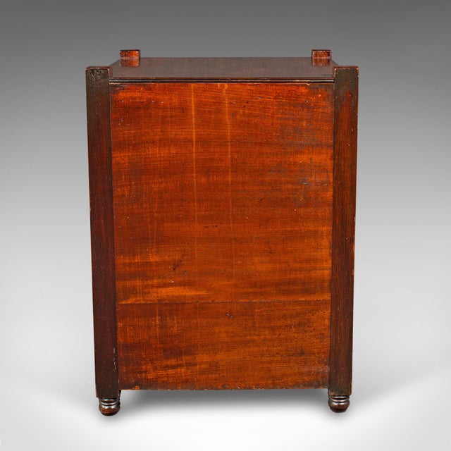 Late 18th Century 1780's Antique Gentleman's Nightstand For Sale - Image 5 of 9