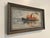 Vintage Impressionist Oil on Board Harbor Tugboat Painting For Sale In West Palm - Image 6 of 9