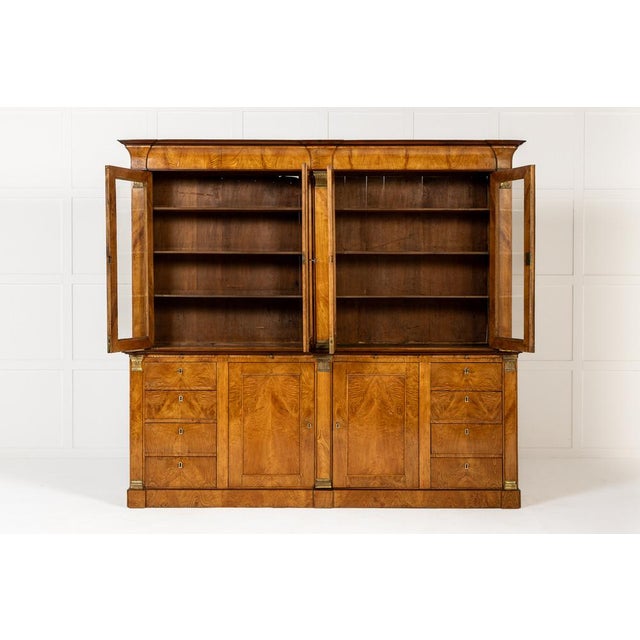 Wood French Ash Bookcase, 19th Century For Sale - Image 7 of 11