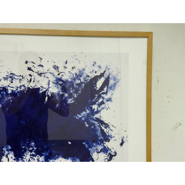Room & Board Yves Klein for Room & Board Serigraph Print, Framed For Sale - Image 4 of 12