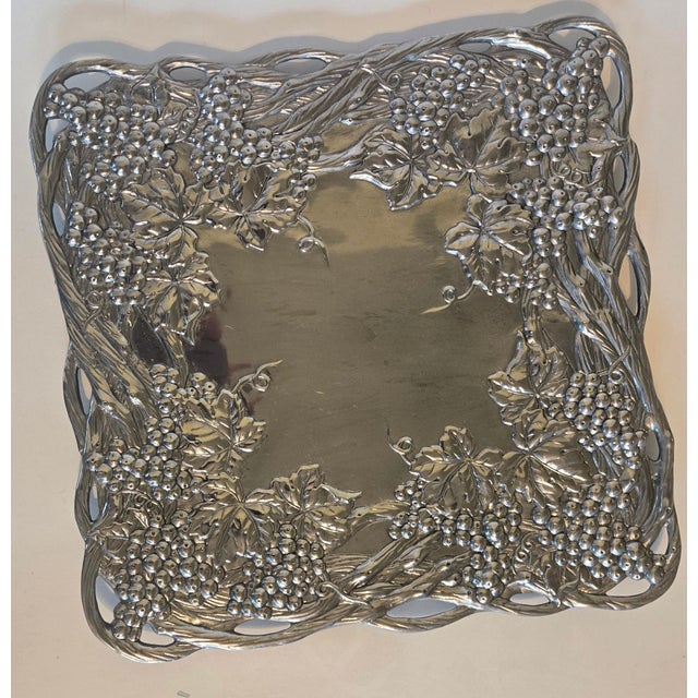 Vintage Arthur Court Grapevine Platter For Sale - Image 17 of 17