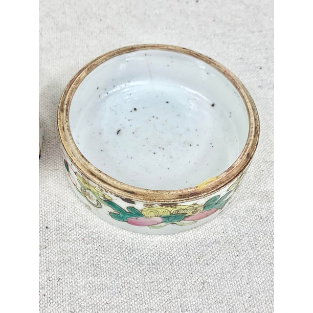 Vintage Stackable Chinoiserie Catchalls-Set of 3 For Sale - Image 9 of 12